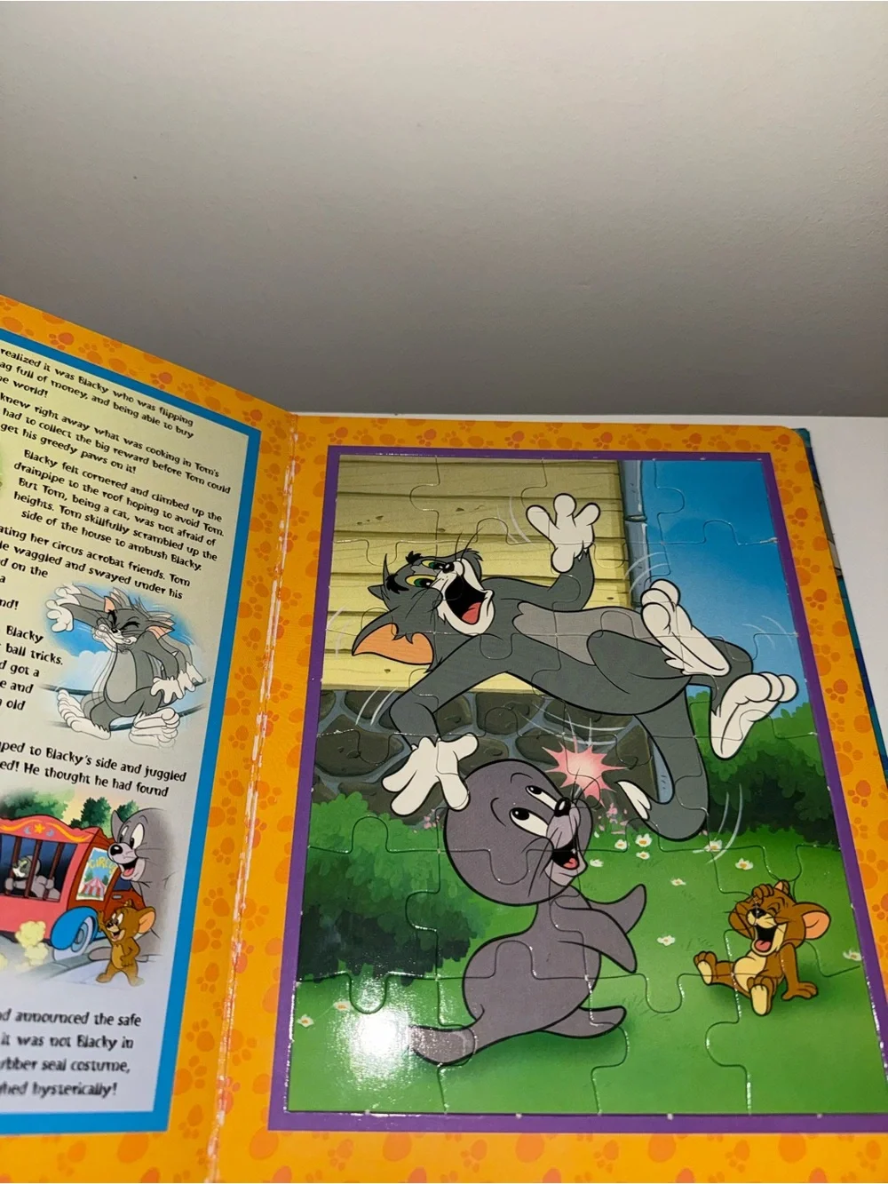 Tom and Jerry Jigsaw Puzzle Book